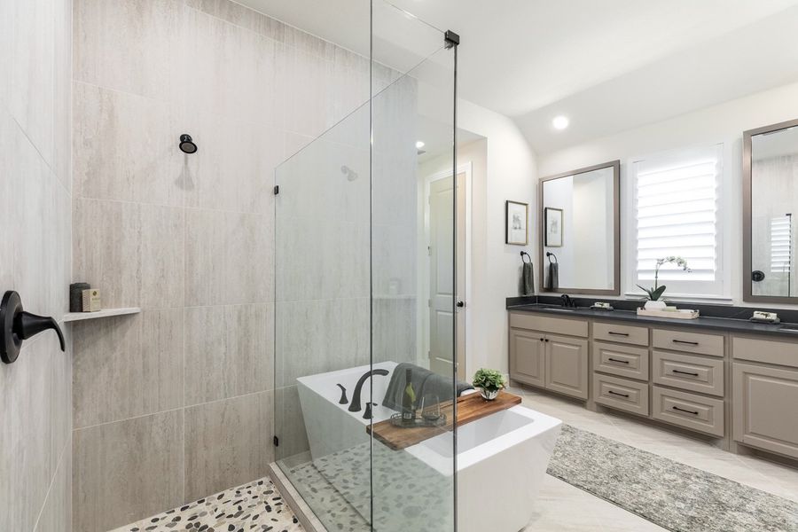 Representative Primary Bathroom - some options shown Representative Primary Bathroom - some options shown