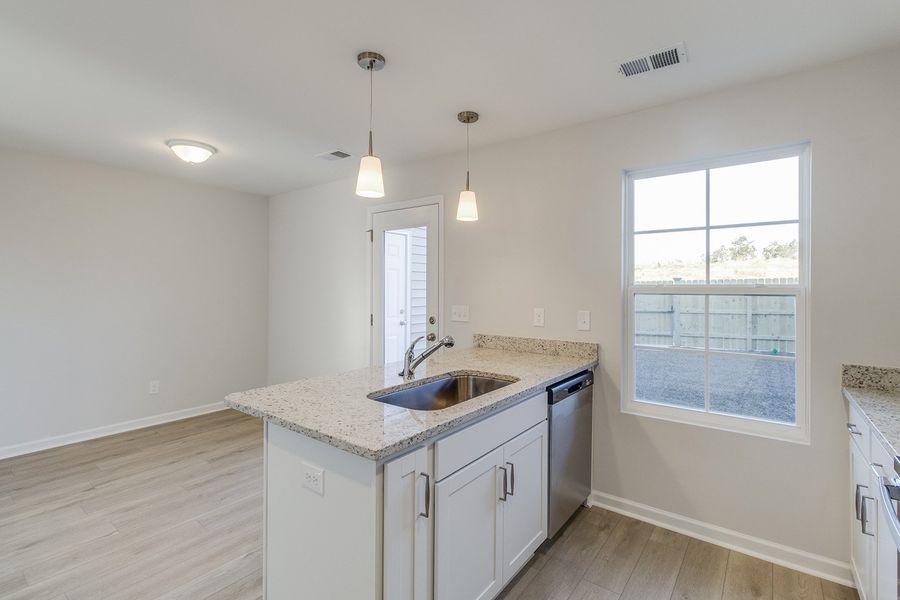 Furnished interior view inside a new home in Astoria, Columbia (Image 10).