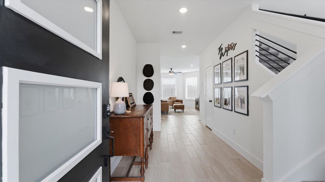 Furnished interior view inside a new home in Balmoral, Humble (Image 8).