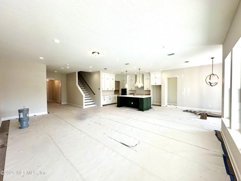 In-progress construction of a new home in SilverLeaf, St. Augustine, FL (Image 34).