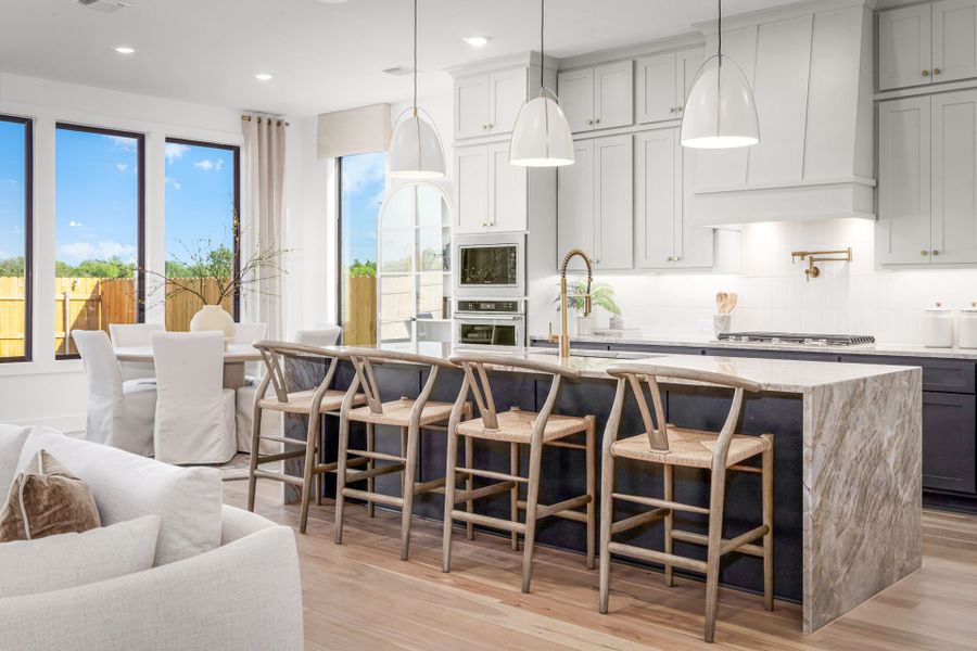 Representative furnished interior of a home built from the Gillett by Pulte Homes in Kuempel Farms, Pflugerville (Image 46).