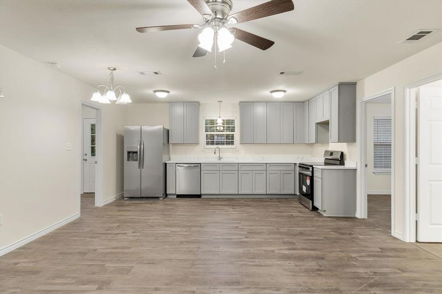 Furnished interior view inside a new home in , Wills Point (Image 5).