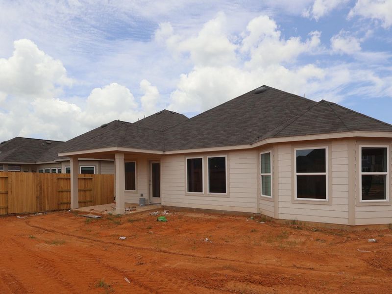 In-progress construction of a new home in Lone Star Landing, Montgomery, TX (Image 15).
