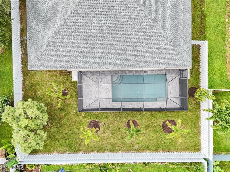 Exterior details and patio area of a home in Cape Coral, Cape Coral (Image 24).