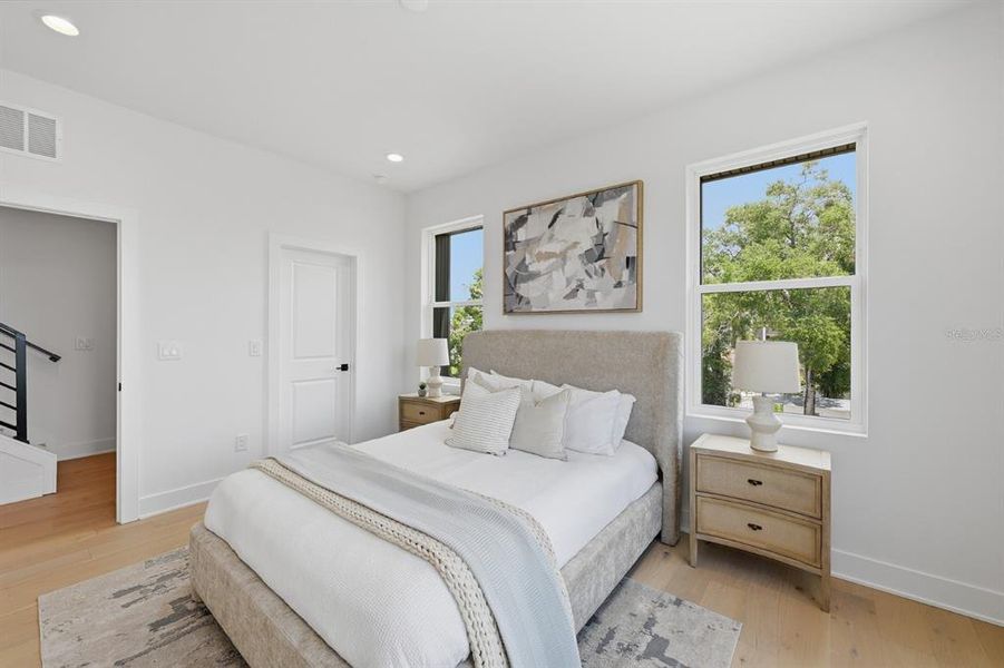 Furnished interior view inside a new home in , Tampa (Image 15).