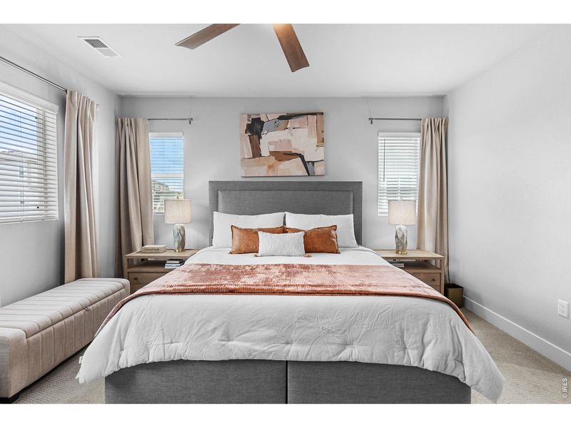 Furnished interior view inside a new home in Morgan Hill, Erie (Image 18).