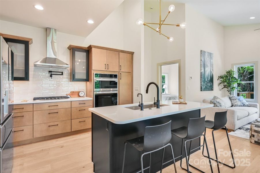 Furnished interior view inside a new home in , Asheville (Image 8).