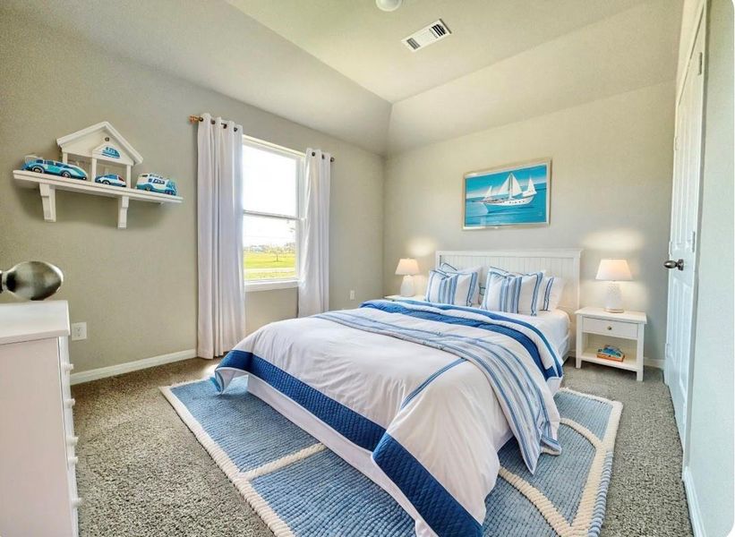 Virtually Staged Bedroom Pic