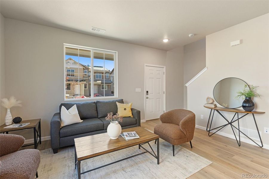 Furnished interior view inside a new home in , Longmont (Image 13).