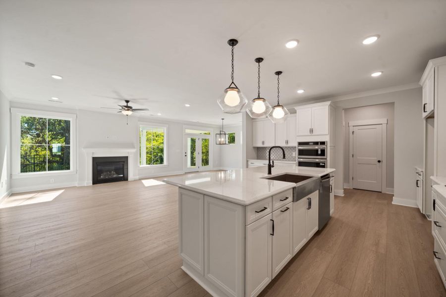 Furnished interior view inside a new home in Fiddler's Ridge, Advance (Image 6).