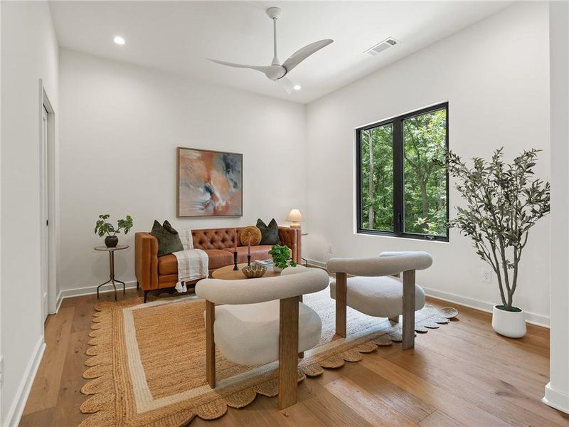 Furnished interior view inside a new home in , Decatur (Image 37).
