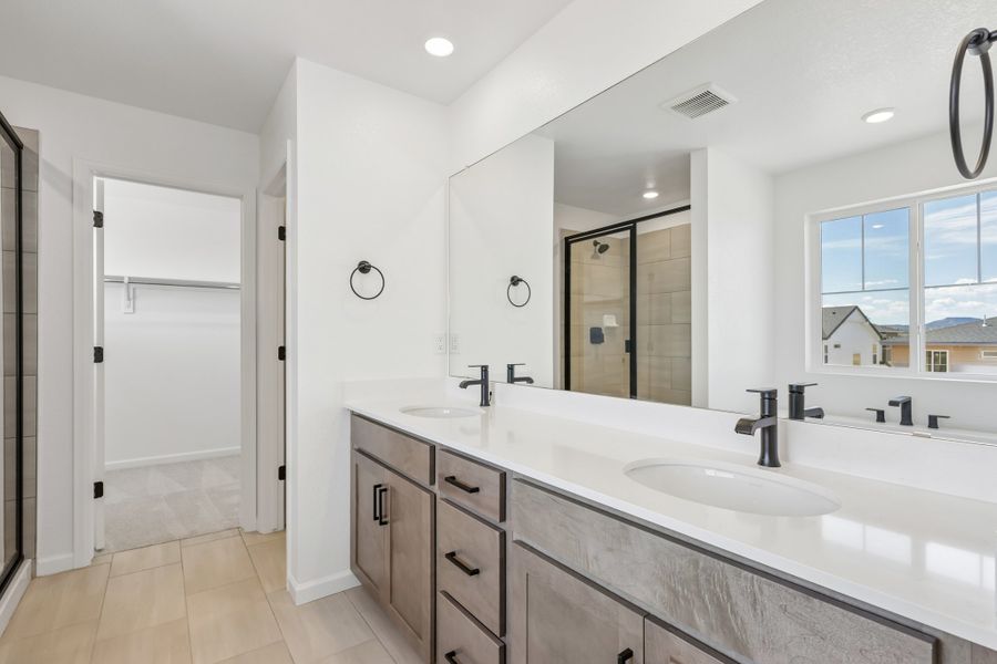 Furnished interior view inside a new home in Sterling Ranch Ascent Village, Littleton (Image 8).