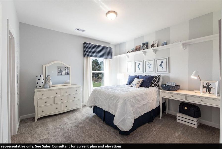 Furnished interior view inside a new home in Green Meadows, Celina (Image 23).