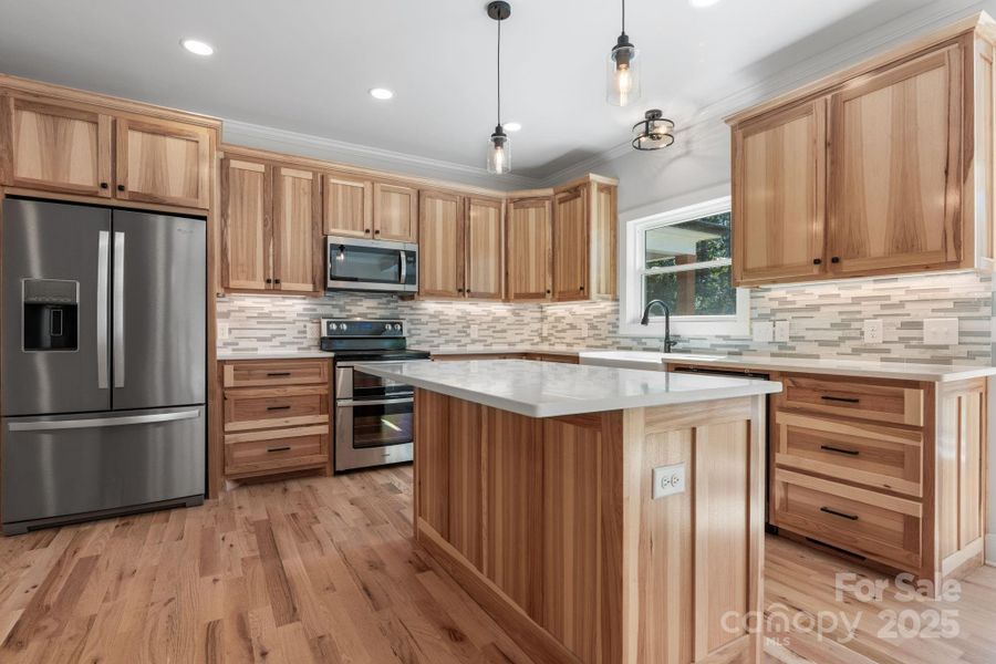 Furnished interior view inside a new home in , Connelly Springs (Image 10).
