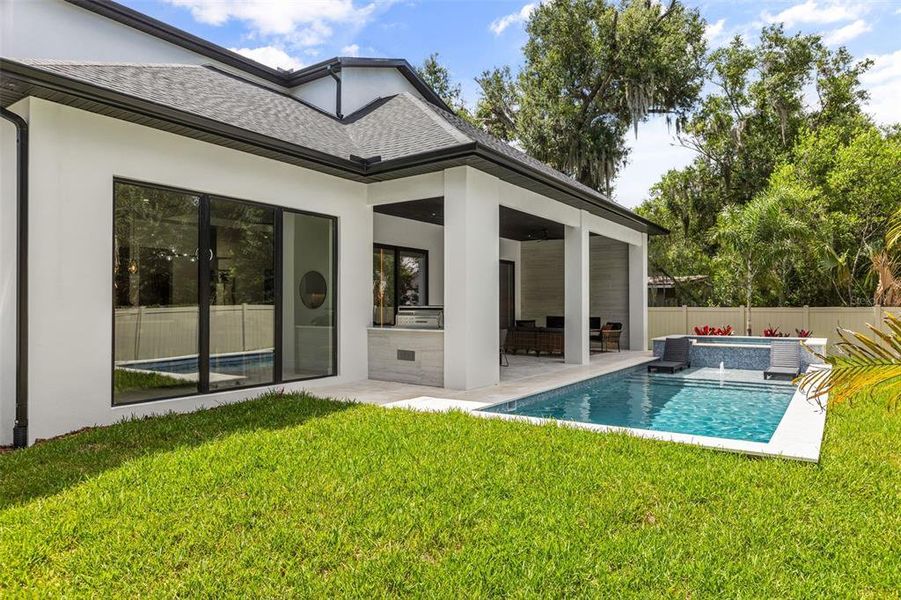 Exterior details and patio area of a home in , Winter Park (Image 31).