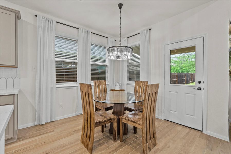 Breakfast nook