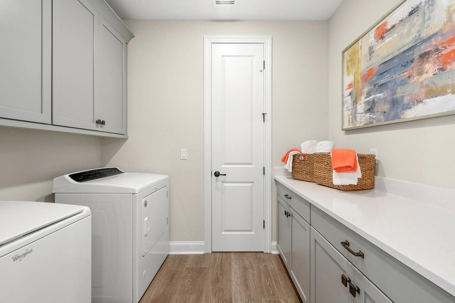 Lane Model Laundry Room