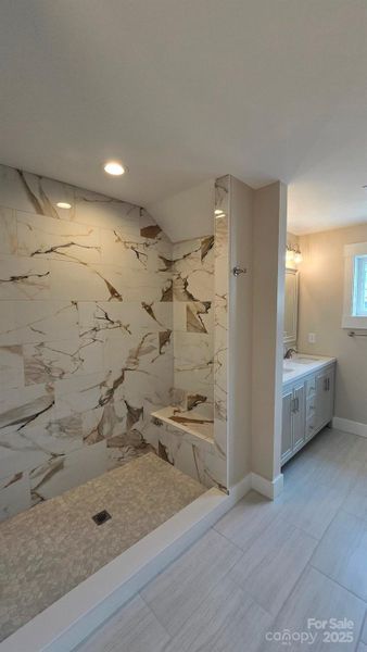 Primary bathroom Primary bathroom