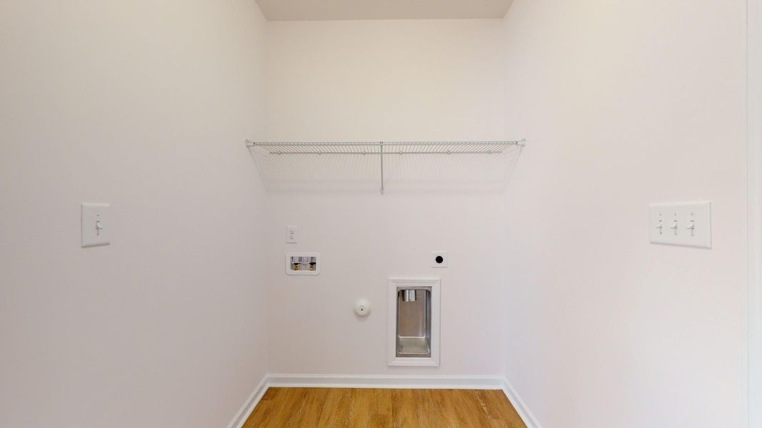 Representative unfurnished interior of a home built from the Catherine A by JC Jackson Homes,LLC in Heritage Pointe, Newport (Image 44).