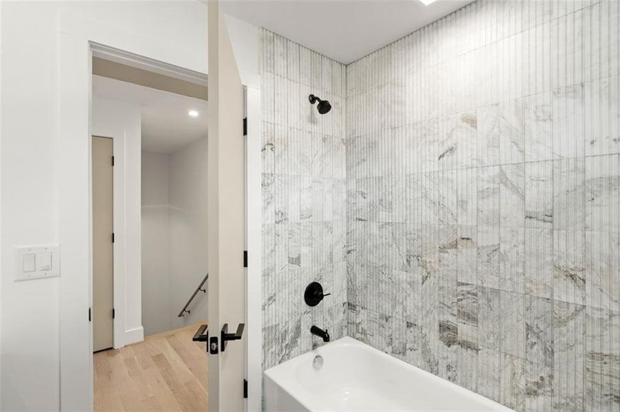 Furnished interior view inside a new home in , Atlanta (Image 54).