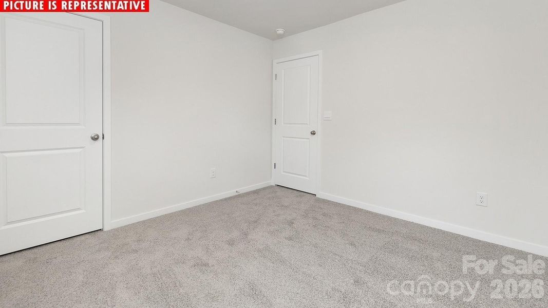 Spacious, unfurnished interior of a new home in Cardinal Creek, Charlotte (Image 21).