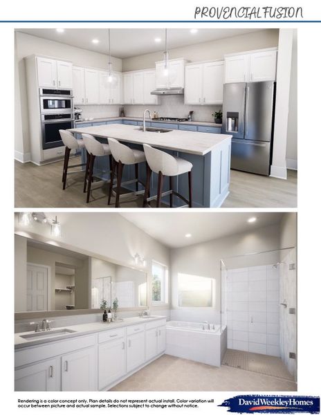 Furnished interior view inside a new home in Audubon – Ascent Collection, Magnolia (Image 5).