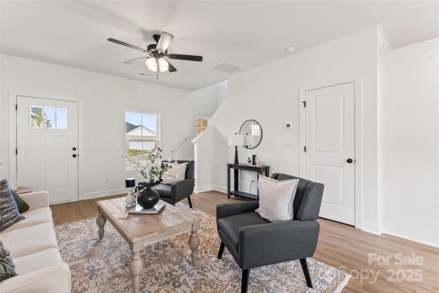 Furnished interior view inside a new home in , Kannapolis (Image 27).