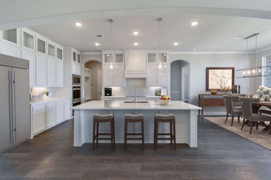 Kitchen | Concept 2915 at The Meadows in Gunter, TX by Landsea Homes