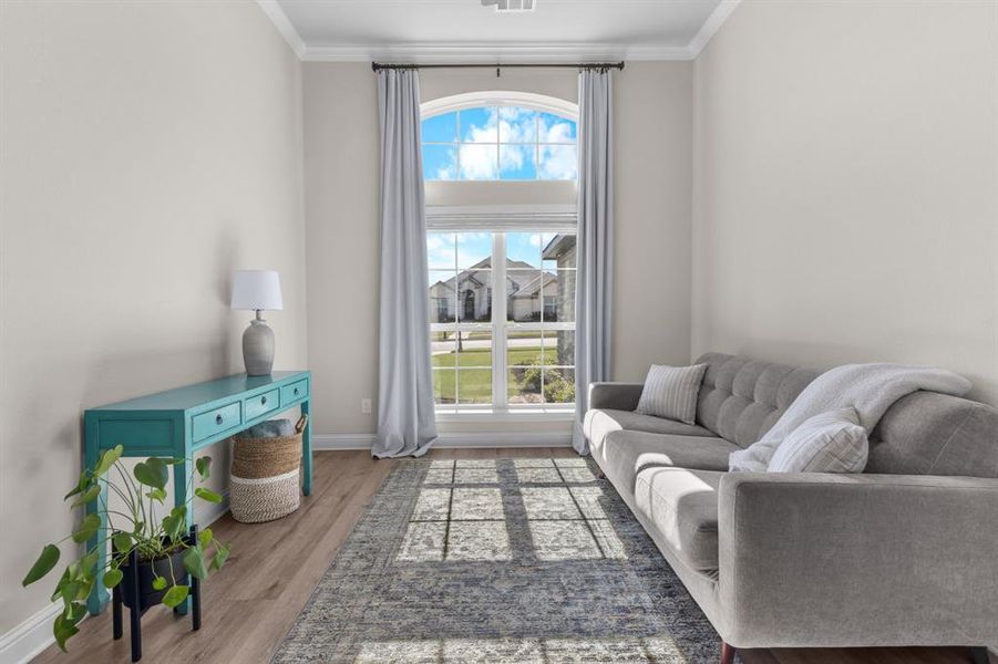 Furnished interior view inside a new home in , Robinson (Image 5). Furnished interior view inside a new home in , Robinson (Image 5).