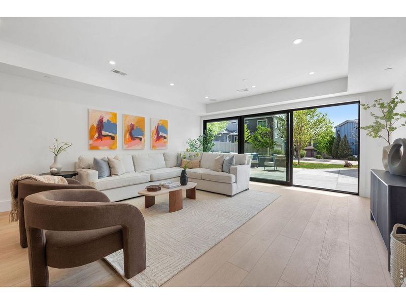 Furnished interior view inside a new home in , Boulder (Image 11).