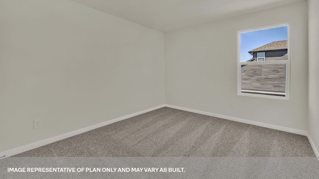 Spacious, unfurnished interior of a new home in Paramount, Kyle (Image 23).