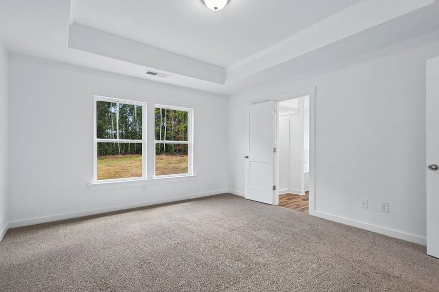 Spacious, unfurnished interior of a new home in Savoy Park, Covington (Image 18). Spacious, unfurnished interior of a new home in Savoy Park, Covington (Image 18).