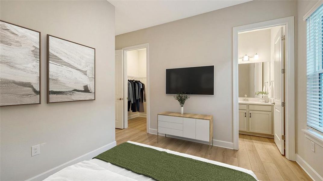 Furnished interior view inside a new home in Esplanade at Azario Lakewood Ranch, Lakewood Ranch (Image 51).