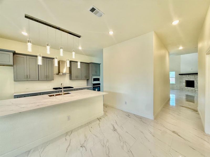 Furnished interior view inside a new home in , Grand Prairie (Image 6). Furnished interior view inside a new home in , Grand Prairie (Image 6).