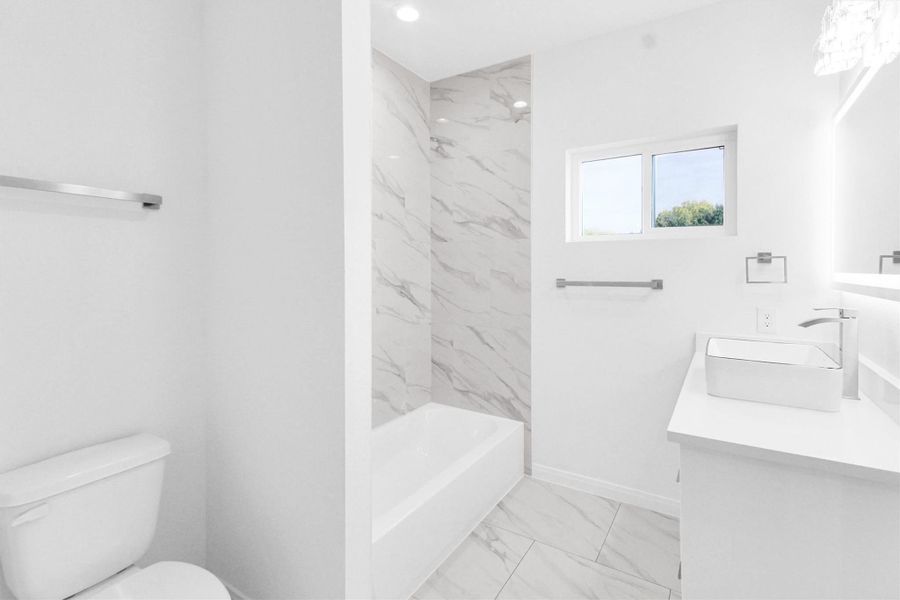 Furnished interior view inside a new home in , Houston (Image 11).