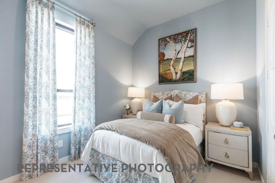 Furnished interior view inside a new home in Meridiana, Manvel (Image 18).