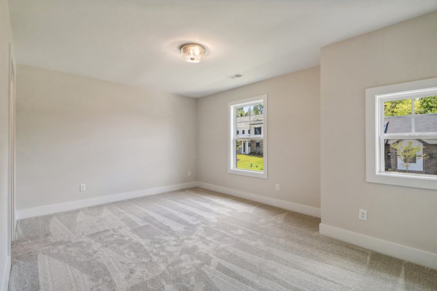 Representative unfurnished interior of a home built from the Collin II by Great Southern Homes in Cross Creek Golf Club, Seneca (Image 37). Representative unfurnished interior of a home built from the Collin II by Great Southern Homes in Cross Creek Golf Club, Seneca (Image 37).