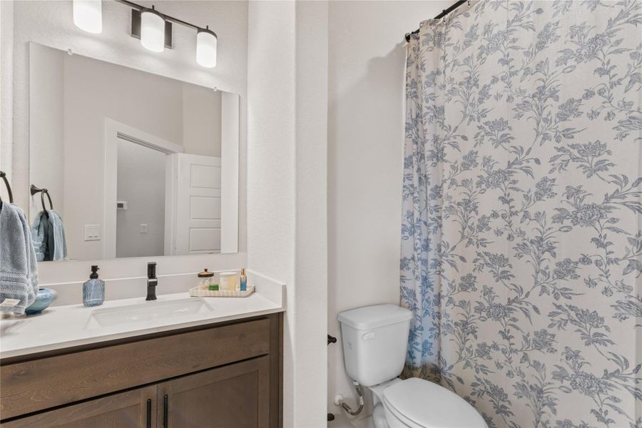 Furnished interior view inside a new home in Mayfair - Select Garden Series, New Braunfels (Image 8). Furnished interior view inside a new home in Mayfair - Select Garden Series, New Braunfels (Image 8).