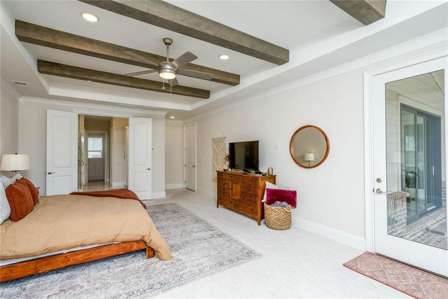 Furnished interior view inside a new home in , Marietta (Image 56). Furnished interior view inside a new home in , Marietta (Image 56).