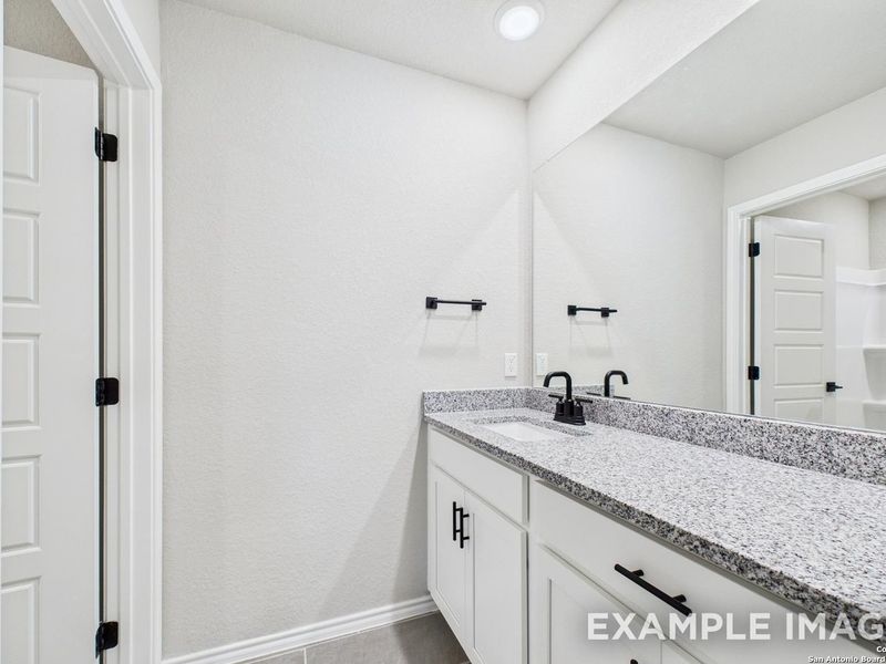 Furnished interior view inside a new home in Meadows at Oak Creek, San Antonio (Image 15).