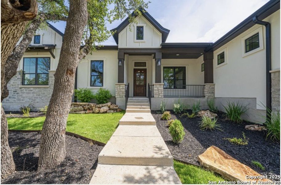 Exterior details and patio area of a home in , New Braunfels (Image 2). Exterior details and patio area of a home in , New Braunfels (Image 2).