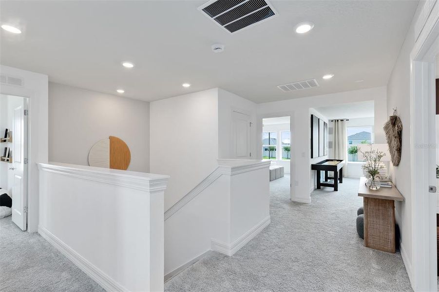 Furnished interior view inside a new home in Willow Ridge, Montverde (Image 18).