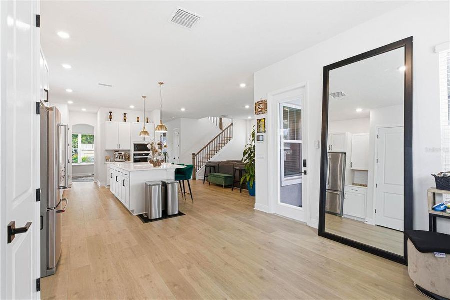 Furnished interior view inside a new home in , Tampa (Image 45). Furnished interior view inside a new home in , Tampa (Image 45).