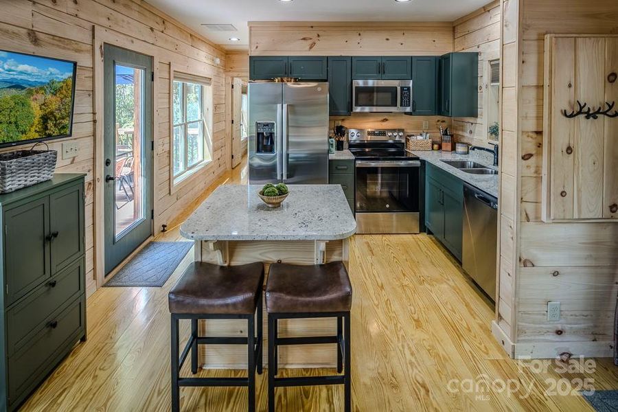 Furnished interior view inside a new home in , Beech Mountain (Image 7). Furnished interior view inside a new home in , Beech Mountain (Image 7).