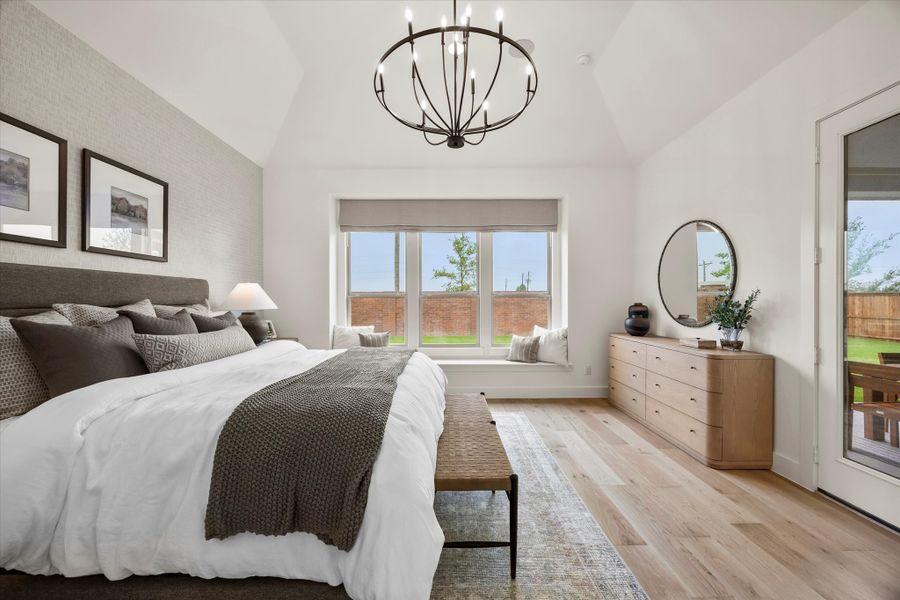 Representative furnished interior of a home built from the Marshall by Windsor Homes in Anna Town Square, Anna (Image 29).