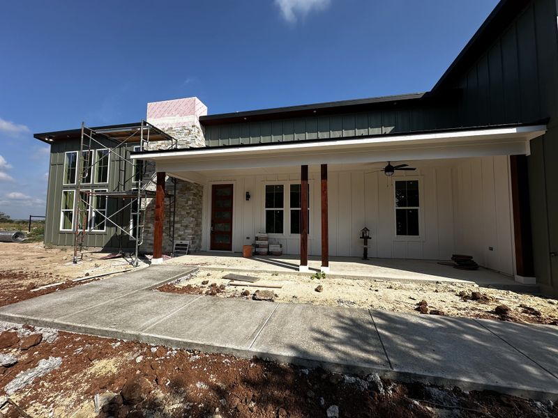 Construction in progress for homes built from the Zephyer 1 by Zeal Home Builders in Saddle Crest Estates, Weatherford, TX (Image 23).
