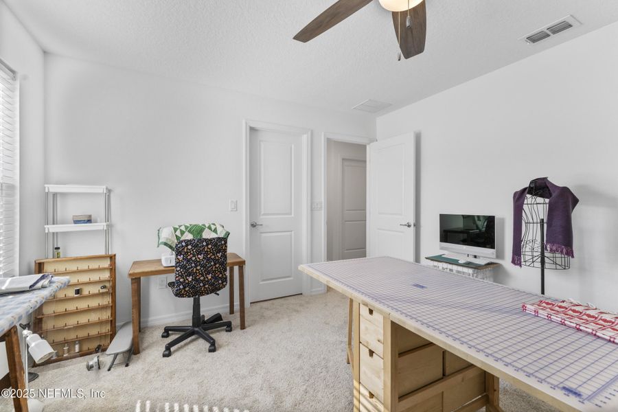 Furnished interior view inside a new home in Bradley Pond, Jacksonville (Image 20).
