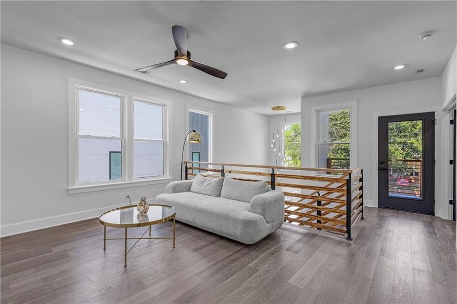 Furnished interior view inside a new home in , Atlanta (Image 44).