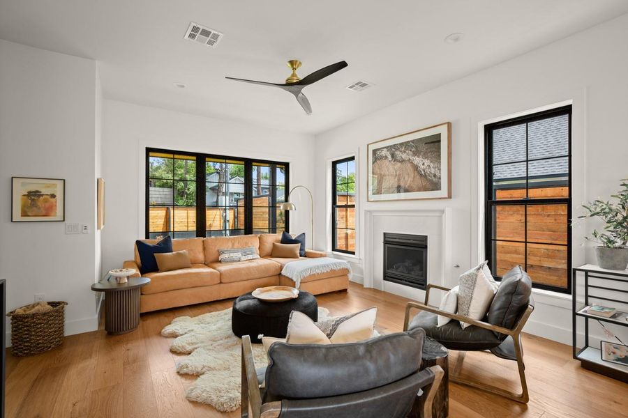 Furnished interior view inside a new home in , Austin (Image 6).