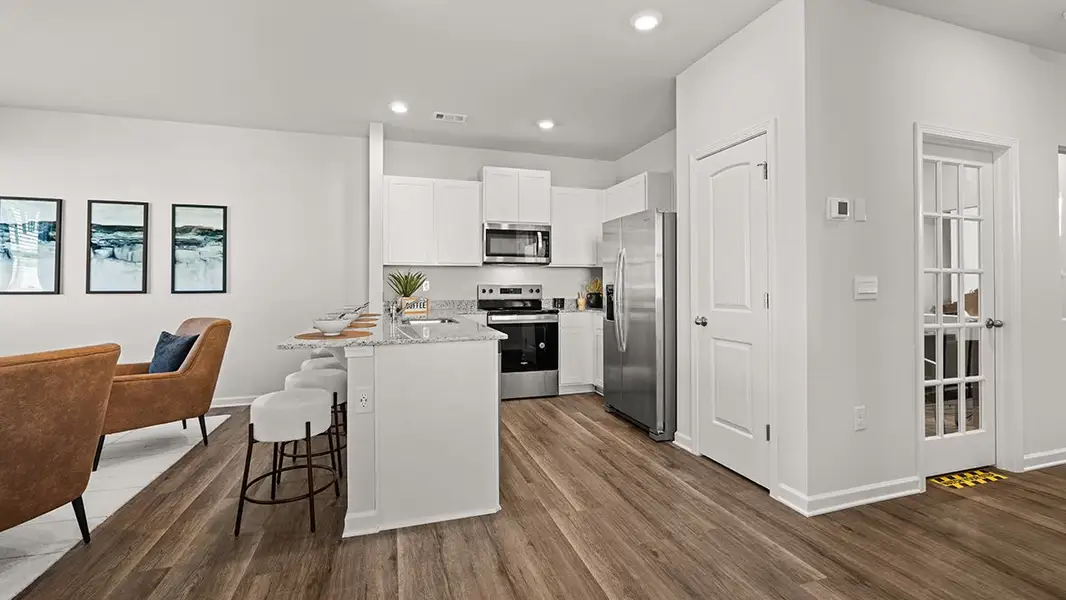 Furnished interior view inside a new home in Woodbury Park, South Fulton (Image 8).